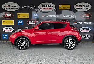 Used 2017 Nissan Juke Tekna Red - Interior and Exterior details 2