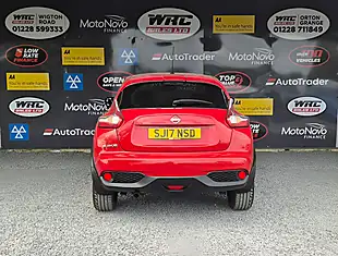 Used 2017 Nissan Juke Tekna Red - Interior and Exterior details 7