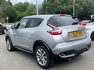 Used 2017 Nissan Juke Tekna Silver - Interior and Exterior details 4
