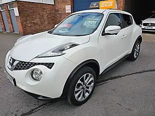 Used 2017 Nissan Juke Tekna White - Interior and Exterior details 2