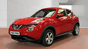 Used 2017 Nissan Juke Visia Red - Interior and Exterior details 2
