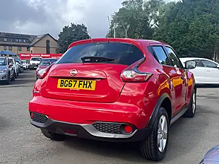 Used 2017 Nissan Juke Visia Red - Interior and Exterior details 8