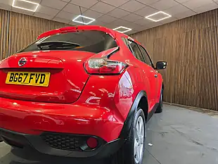 Used 2017 Nissan Juke Visia Red - Interior and Exterior details 8