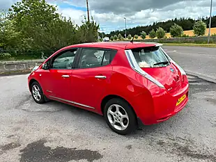 Used 2017 Nissan Leaf Acenta Red - Interior and Exterior details 4