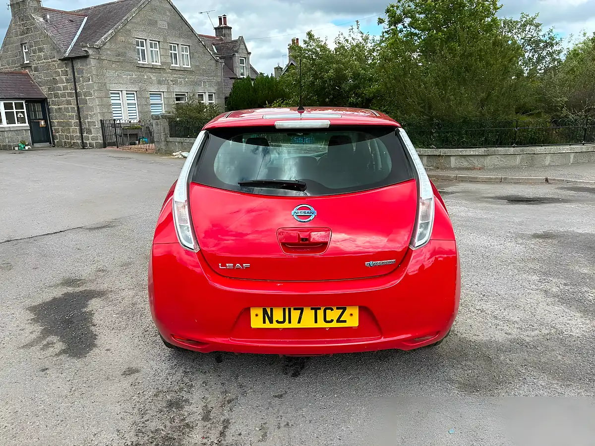 Used 2017 Nissan Leaf Acenta Red - Interior and Exterior details 6