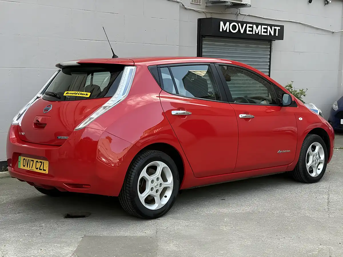 Used 2017 Nissan Leaf Acenta Red - Interior and Exterior details 4