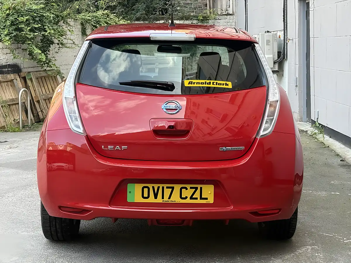 Used 2017 Nissan Leaf Acenta Red - Interior and Exterior details 8