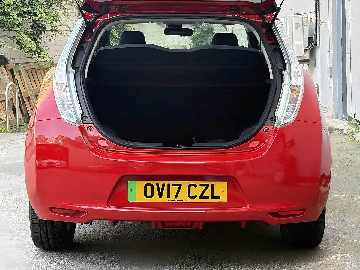 Used 2017 Nissan Leaf Acenta Red - Interior and Exterior details 9