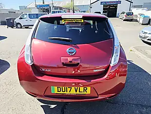 Used 2017 Nissan Leaf Tekna Red - Interior and Exterior details 4