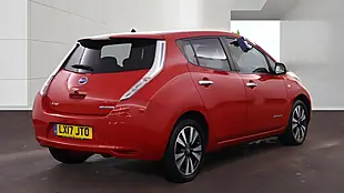 Used 2017 Nissan Leaf Tekna Red - Interior and Exterior details 4