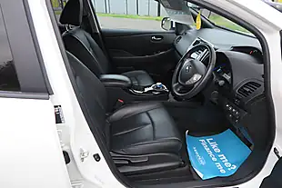 Used 2017 Nissan Leaf Tekna White - Interior and Exterior details 3