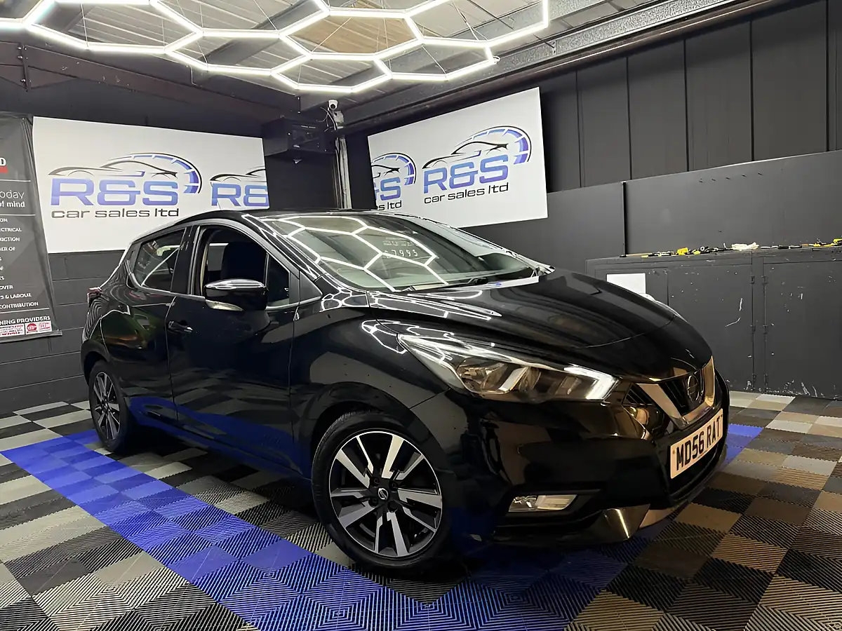 Used 2017 Nissan Micra Acenta Black - Front View