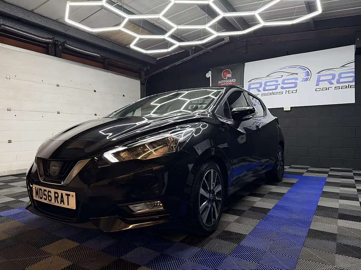 Used 2017 Nissan Micra Acenta Black - Interior and Exterior details 11