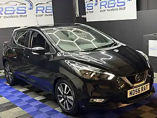 Used 2017 Nissan Micra Acenta Black - Interior and Exterior details 2