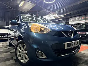Used 2017 Nissan Micra Acenta Blue - Interior and Exterior details 2