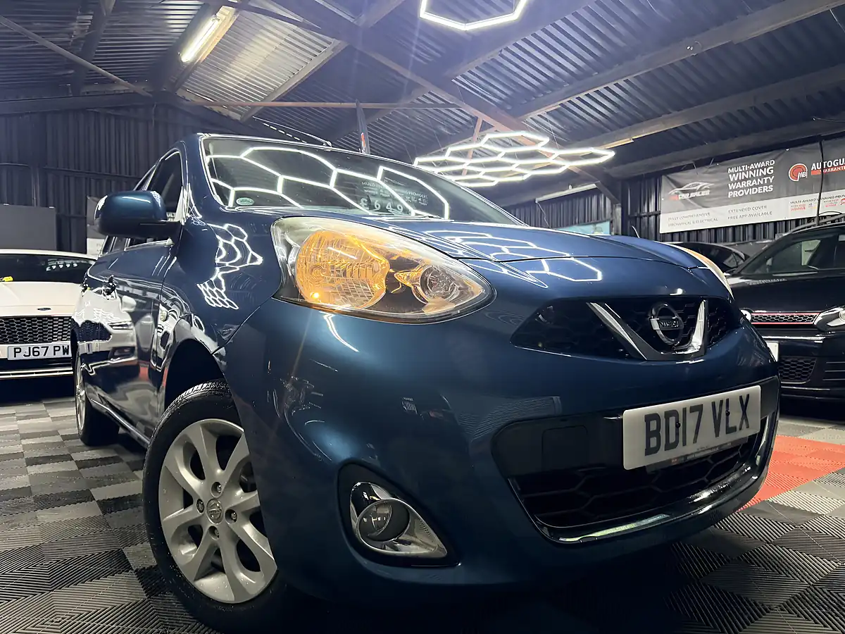 Used 2017 Nissan Micra Acenta Blue - Interior and Exterior details 2