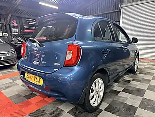 Used 2017 Nissan Micra Acenta Blue - Interior and Exterior details 4