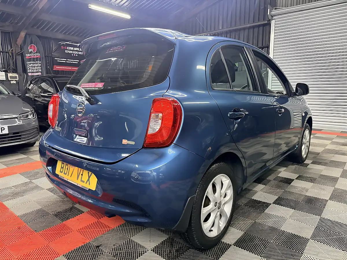 Used 2017 Nissan Micra Acenta Blue - Interior and Exterior details 4