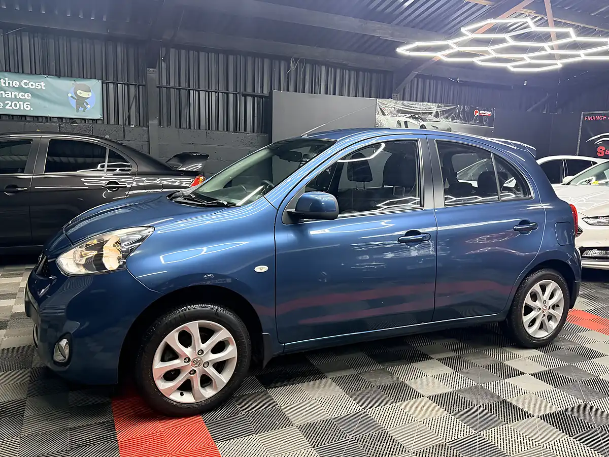 Used 2017 Nissan Micra Acenta Blue - Interior and Exterior details 5