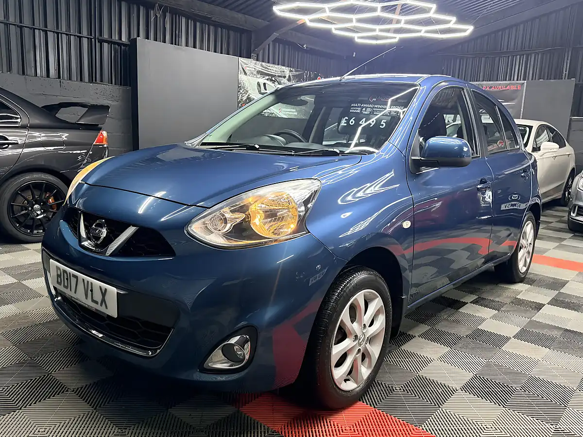 Used 2017 Nissan Micra Acenta Blue - Interior and Exterior details 6