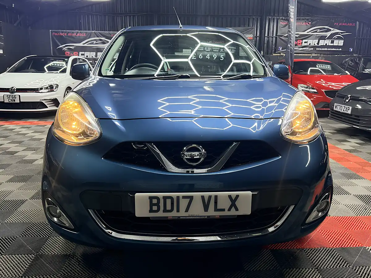 Used 2017 Nissan Micra Acenta Blue - Interior and Exterior details 8