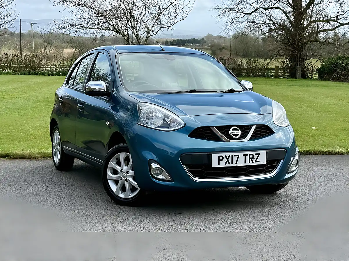 Used 2017 Nissan Micra Acenta Blue - Front View