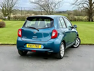 Used 2017 Nissan Micra Acenta Blue - Interior and Exterior details 4