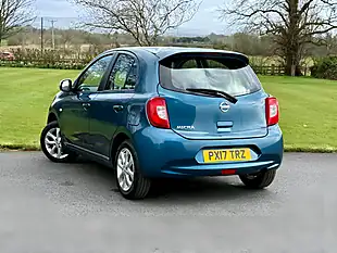 Used 2017 Nissan Micra Acenta Blue - Interior and Exterior details 6