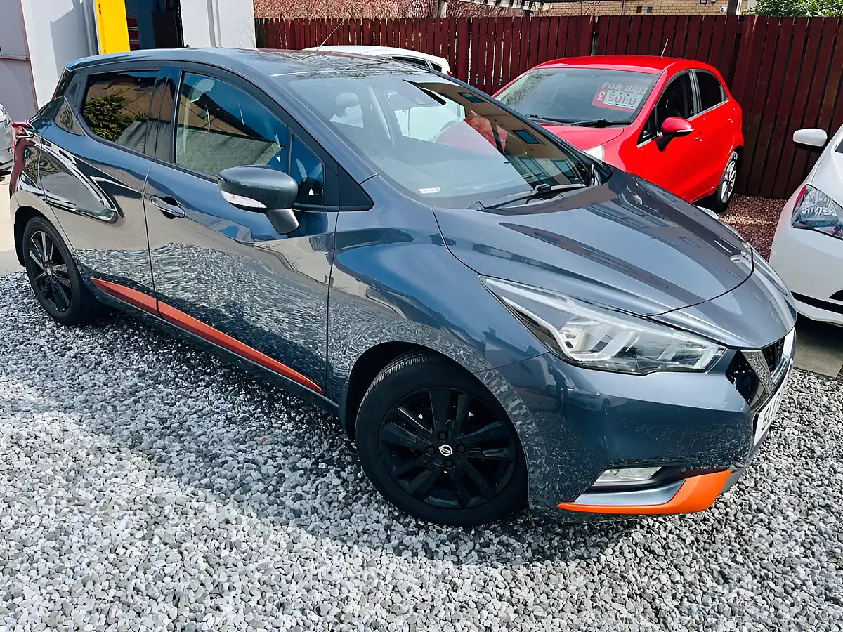 Used 2017 Nissan Micra Acenta Grey - Front View