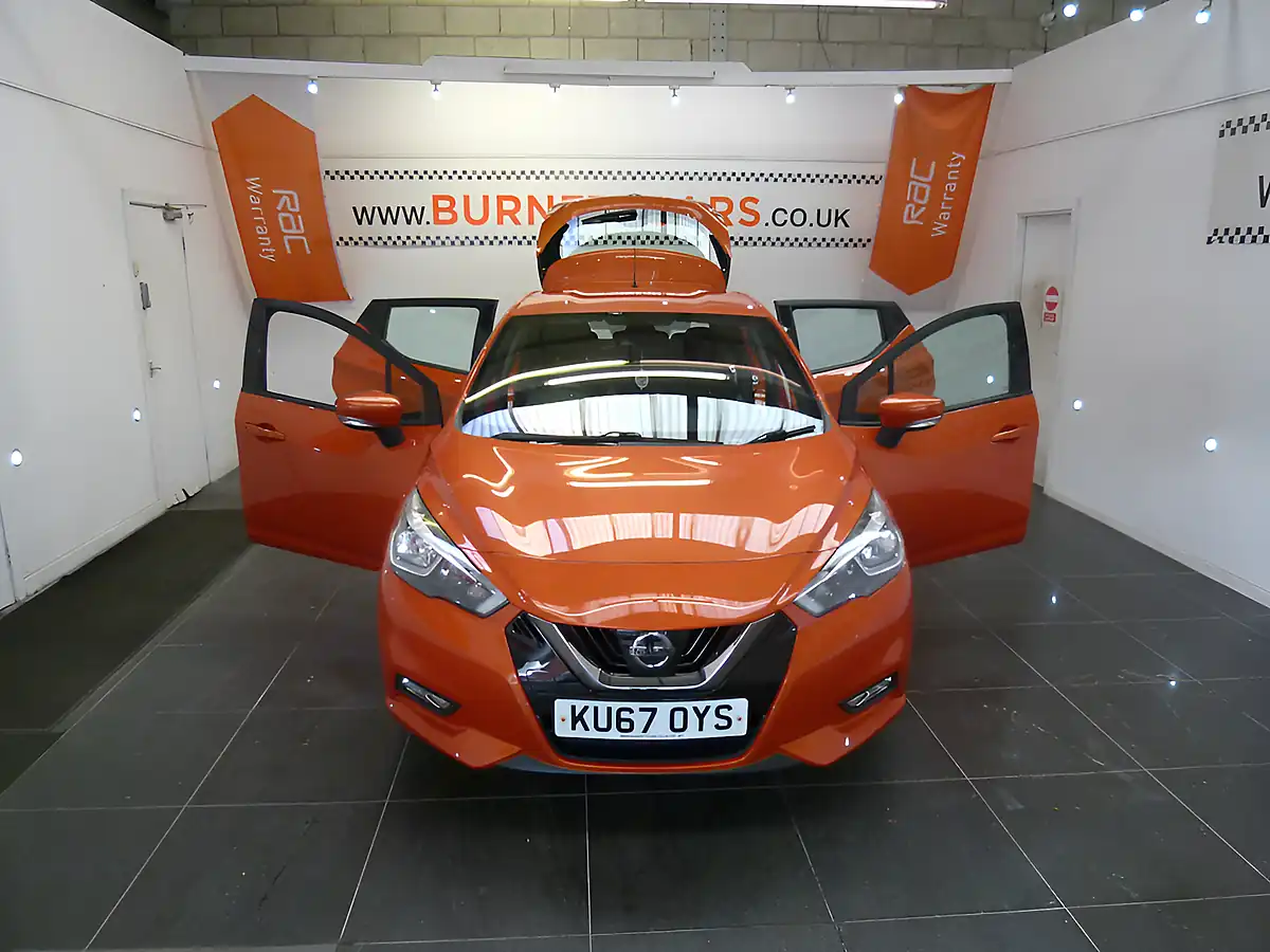 Used 2017 Nissan Micra Acenta Orange - Interior and Exterior details 17