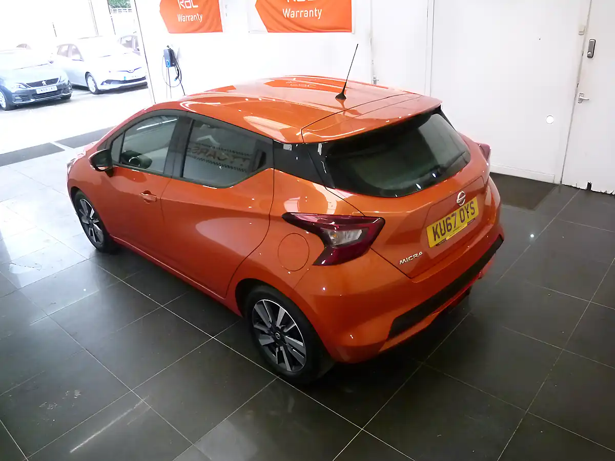 Used 2017 Nissan Micra Acenta Orange - Interior and Exterior details 19
