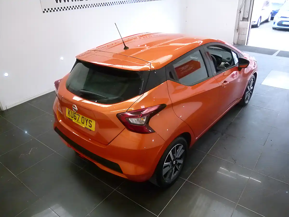 Used 2017 Nissan Micra Acenta Orange - Interior and Exterior details 20
