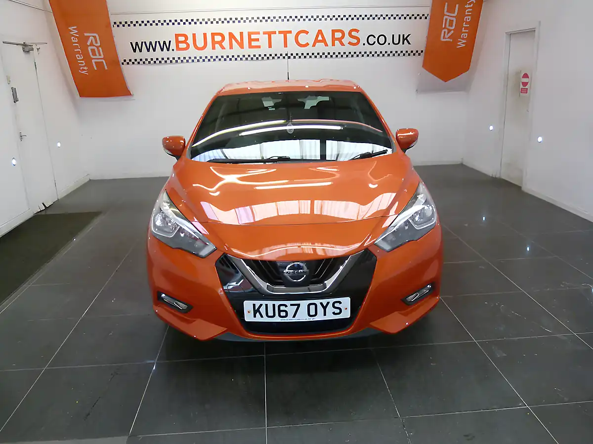 Used 2017 Nissan Micra Acenta Orange - Interior and Exterior details 4