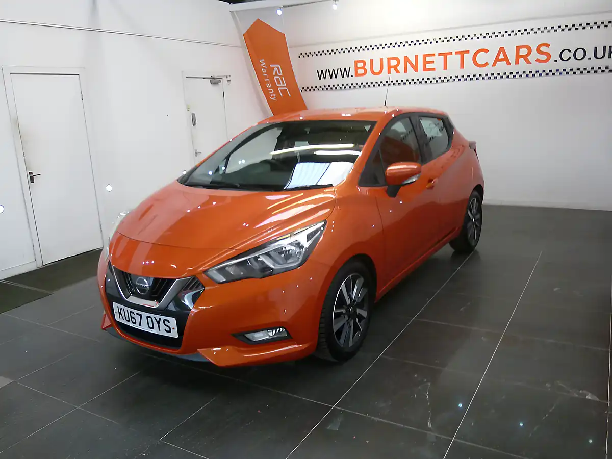 Used 2017 Nissan Micra Acenta Orange - Interior and Exterior details 5