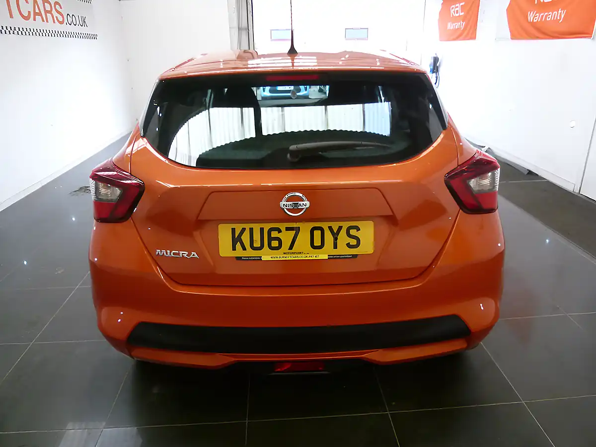 Used 2017 Nissan Micra Acenta Orange - Interior and Exterior details 7