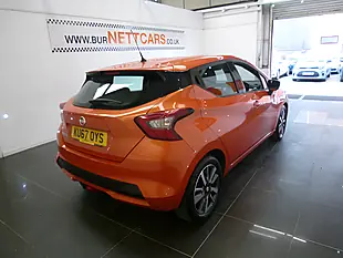 Used 2017 Nissan Micra Acenta Orange - Interior and Exterior details 8