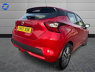 Used 2017 Nissan Micra Acenta Red - Interior and Exterior details 4