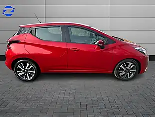Used 2017 Nissan Micra Acenta Red - Interior and Exterior details 5