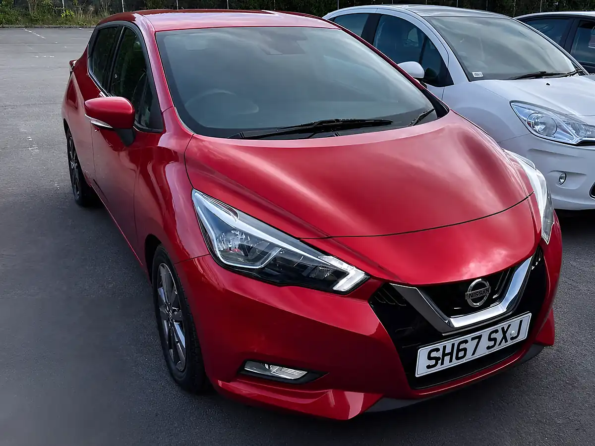 Used 2017 Nissan Micra Acenta Red - Front View