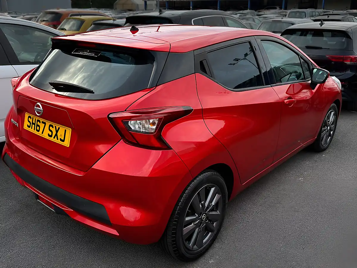 Used 2017 Nissan Micra Acenta Red - Interior and Exterior details 3
