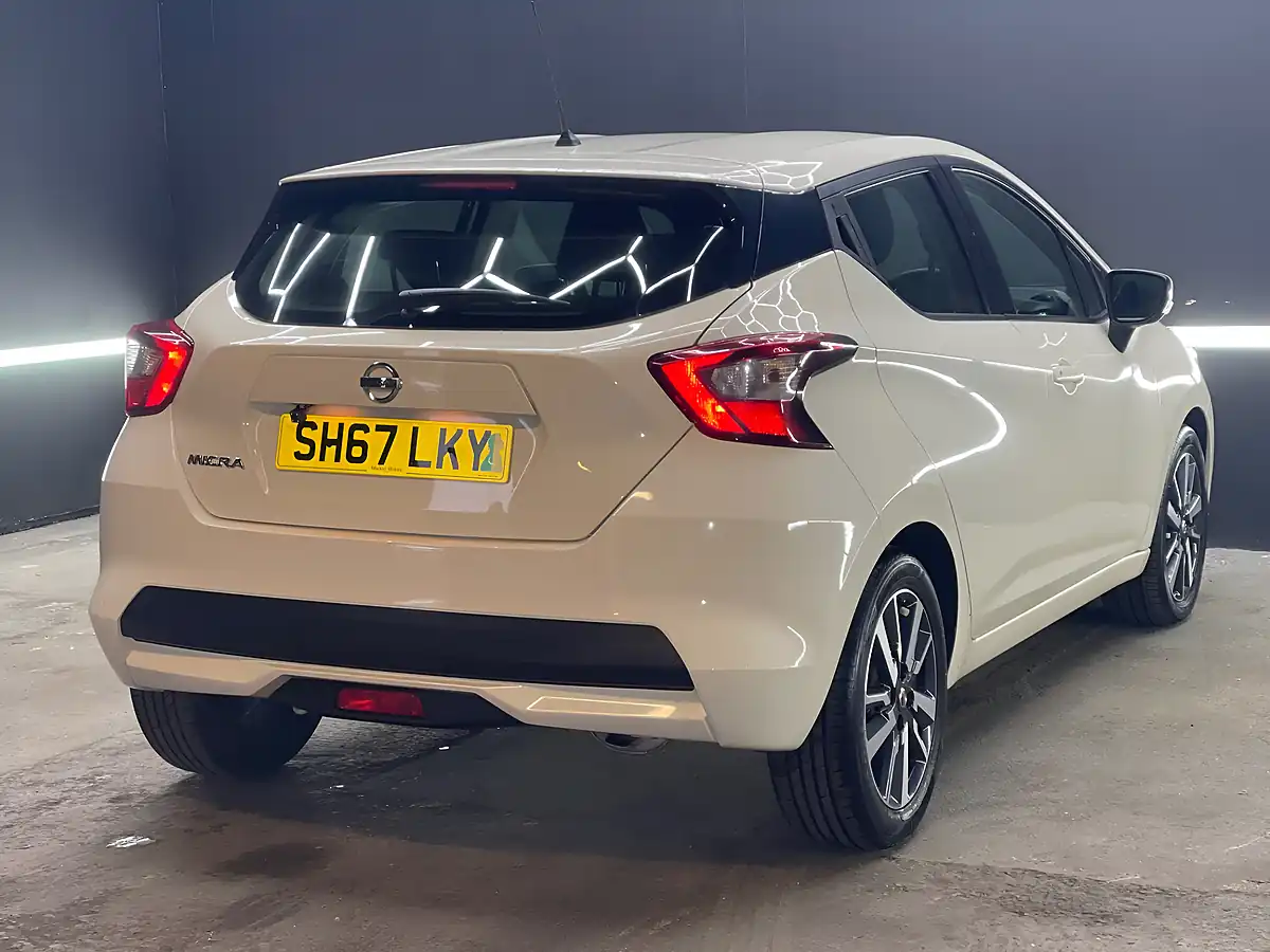 Used 2017 Nissan Micra Acenta White - Interior and Exterior details 4