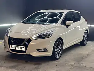 Used 2017 Nissan Micra Acenta White - Interior and Exterior details 5