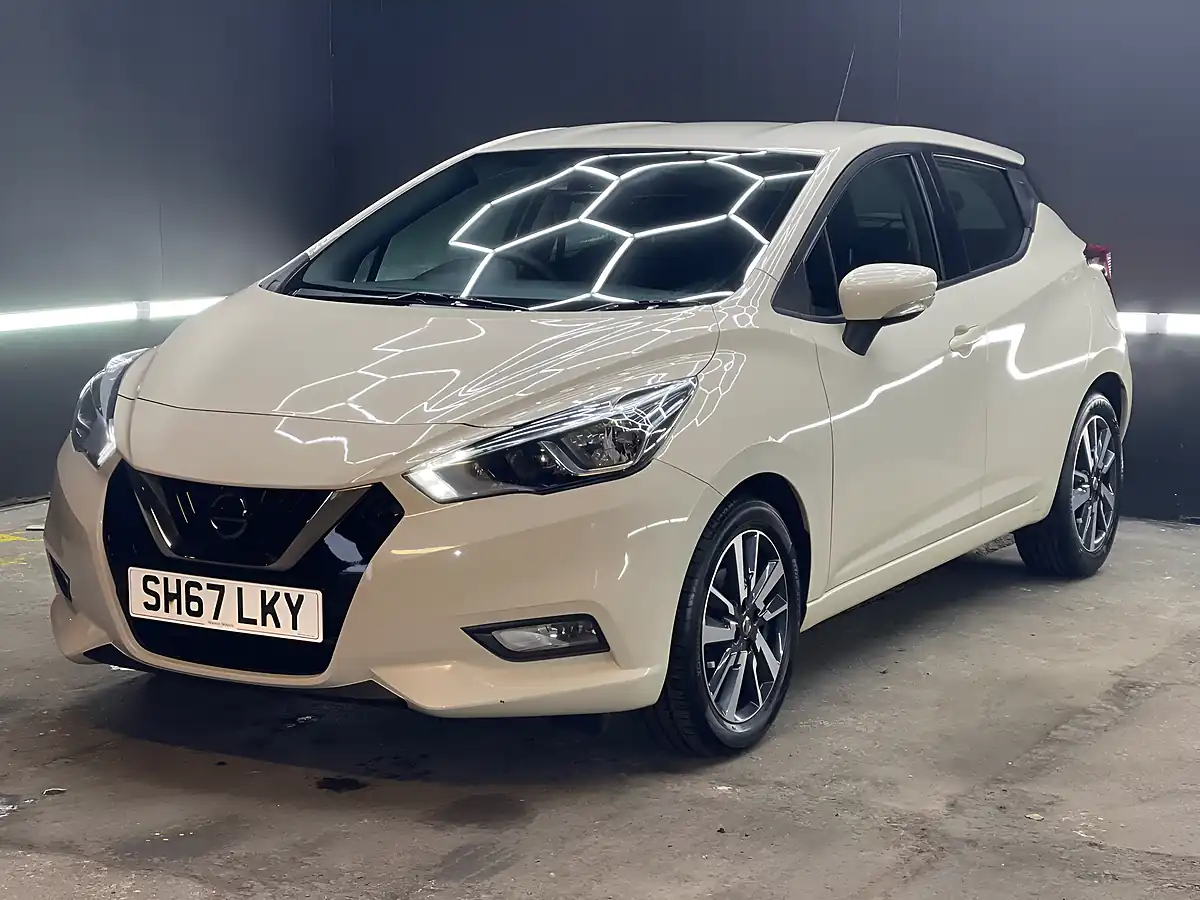 Used 2017 Nissan Micra Acenta White - Interior and Exterior details 5