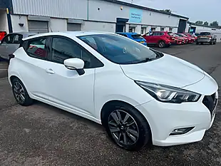 Used 2017 Nissan Micra Acenta White - Interior and Exterior details 3