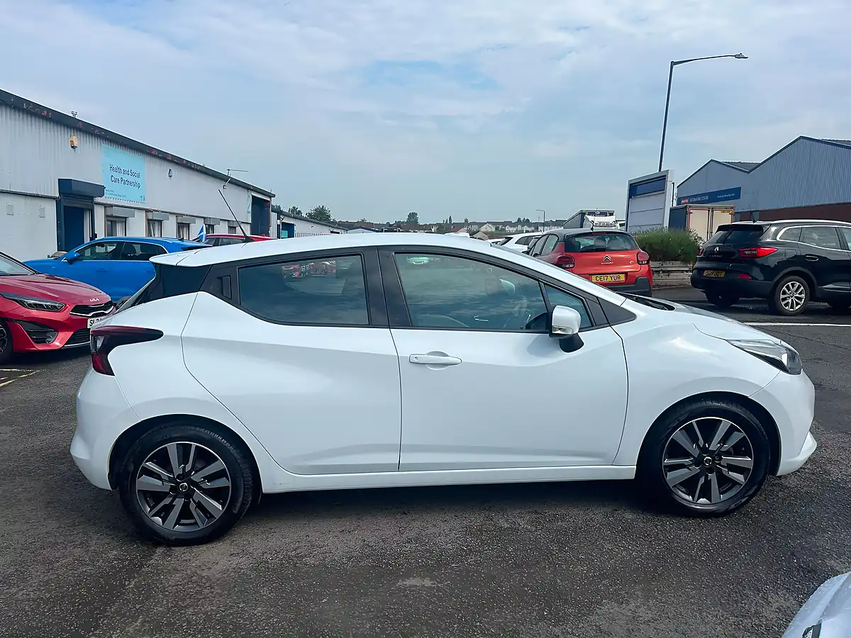 Used 2017 Nissan Micra Acenta White - Interior and Exterior details 4