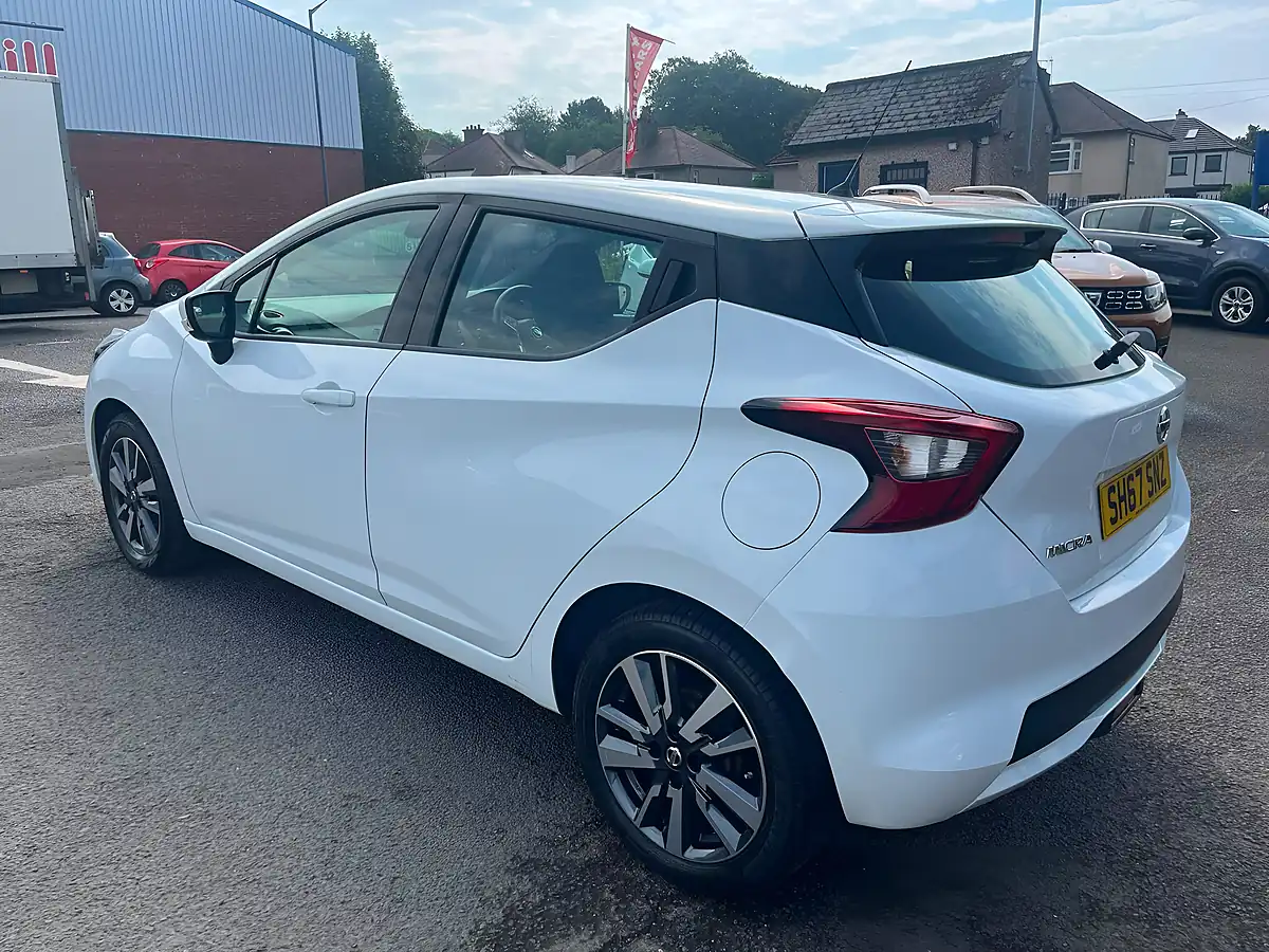 Used 2017 Nissan Micra Acenta White - Interior and Exterior details 5