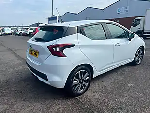 Used 2017 Nissan Micra Acenta White - Interior and Exterior details 7