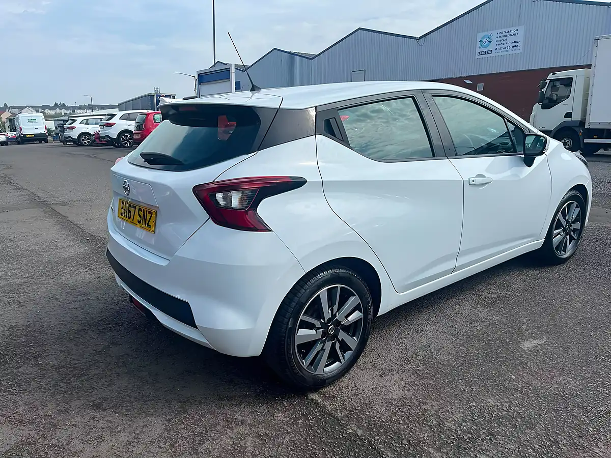 Used 2017 Nissan Micra Acenta White - Interior and Exterior details 7