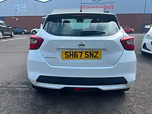 Used 2017 Nissan Micra Acenta White - Interior and Exterior details 8