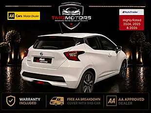 Used 2017 Nissan Micra Acenta White - Interior and Exterior details 8